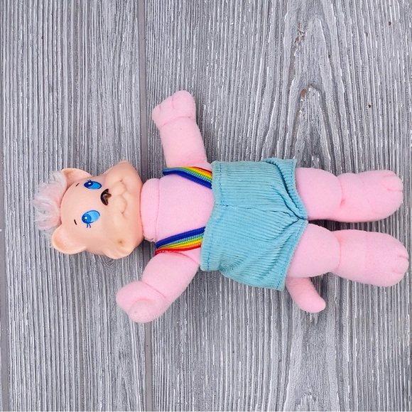 Vintage rare Cabbage Patch Kids 1984 Koosas Cat Figure Doll rainbow Toys plush - Picture 3 of 4